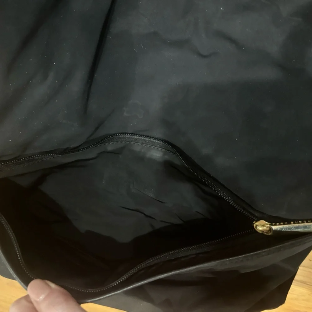 Tory Burch Marion Black Nylon Diaper Bag